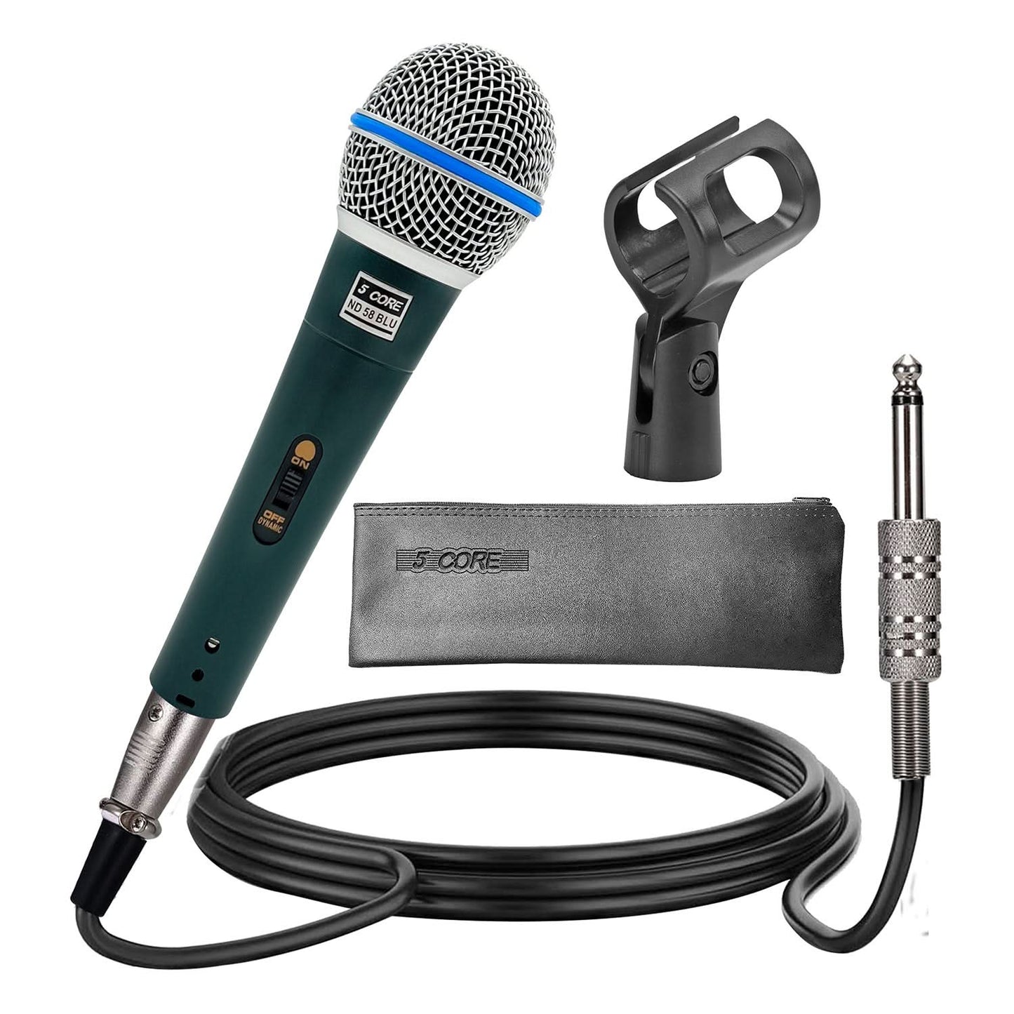 5Core XLR Microphone Dynamic Mic Karaoke Singing Studio Microfono Handheld Mics